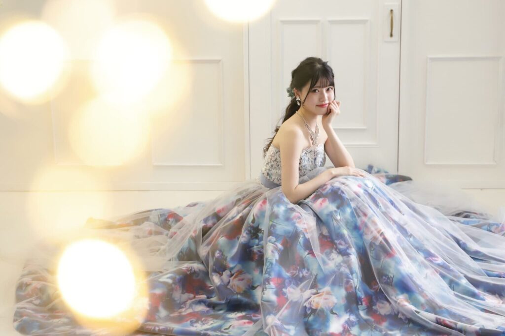 奈良_奈良市・橿原市・広陵町・京都府_木津川市の成人式_フォトスタジオワタナベ(渡辺写真館)_ドレス_スタジオ撮影_前撮り・後撮り_写真