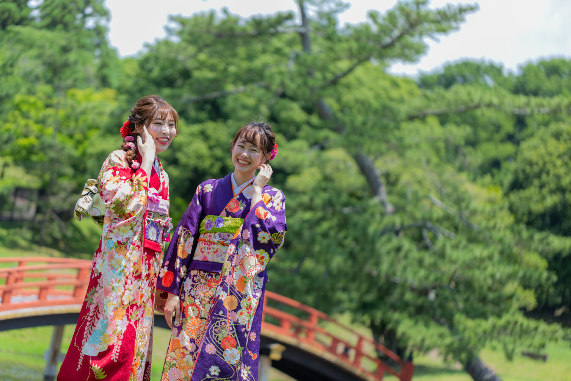 奈良の成人式_フォトスタジオワタナベ(渡辺写真館)_振袖_ロケーション撮影_写真