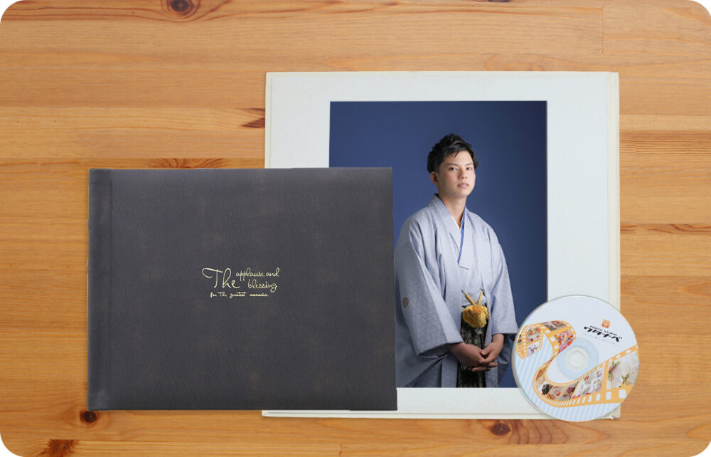 奈良_奈良市・橿原市・広陵町・京都府_木津川市_成人式男性袴・スーツ_フォトスタジオワタナベ(渡辺写真館)_男性成人_プレミアムパック