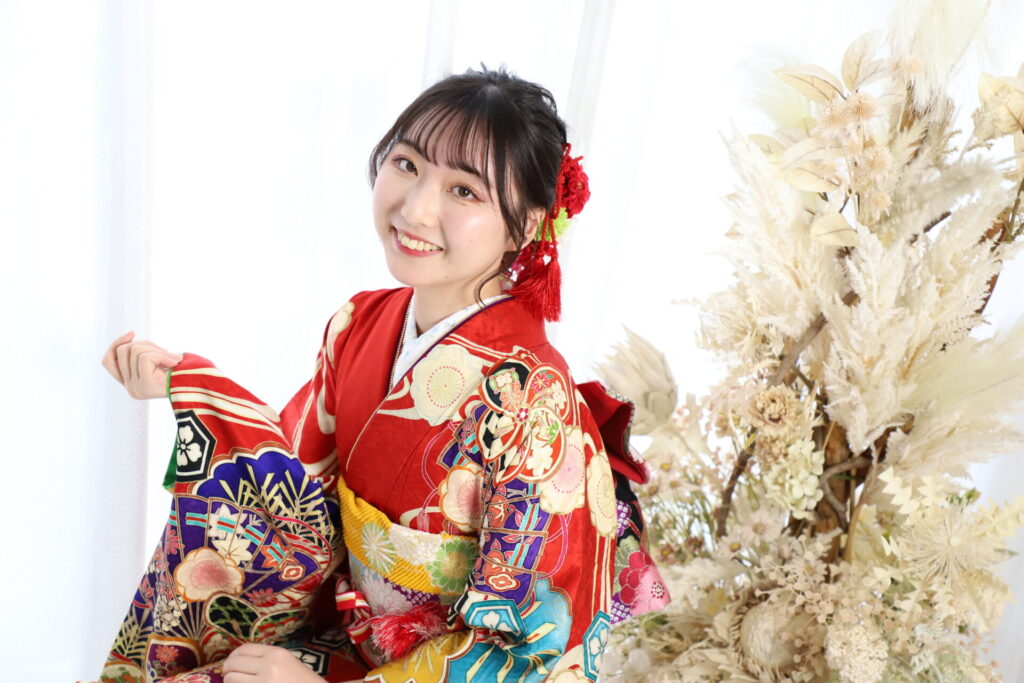 奈良_奈良市・橿原市・広陵町・京都府_木津川市の成人式_フォトスタジオワタナベ(渡辺写真館)_振袖_スタジオ撮影_前撮り・後撮り_写真