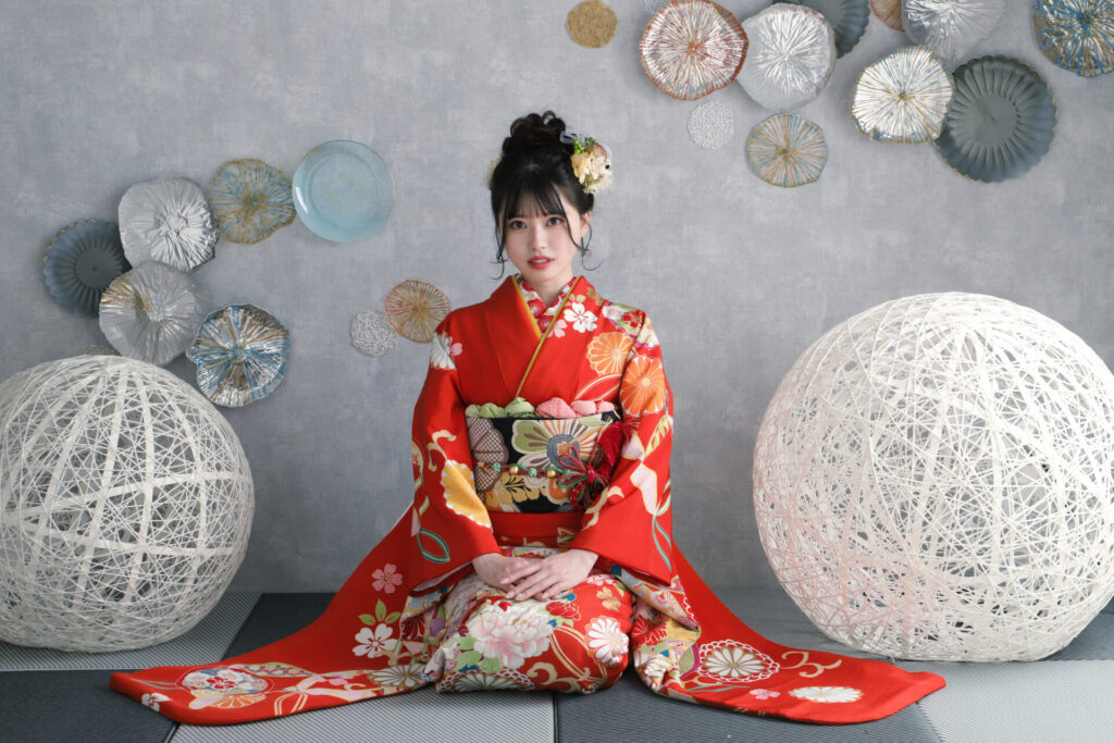 奈良_奈良市・橿原市・広陵町・京都府_木津川市の成人式_フォトスタジオワタナベ(渡辺写真館)_振袖_スタジオ撮影_前撮り・後撮り_写真